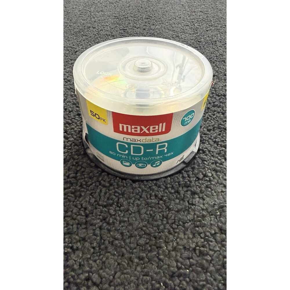 Maxell CD-R Discs 700MB 80min 48x Silver - 36 Open Pack